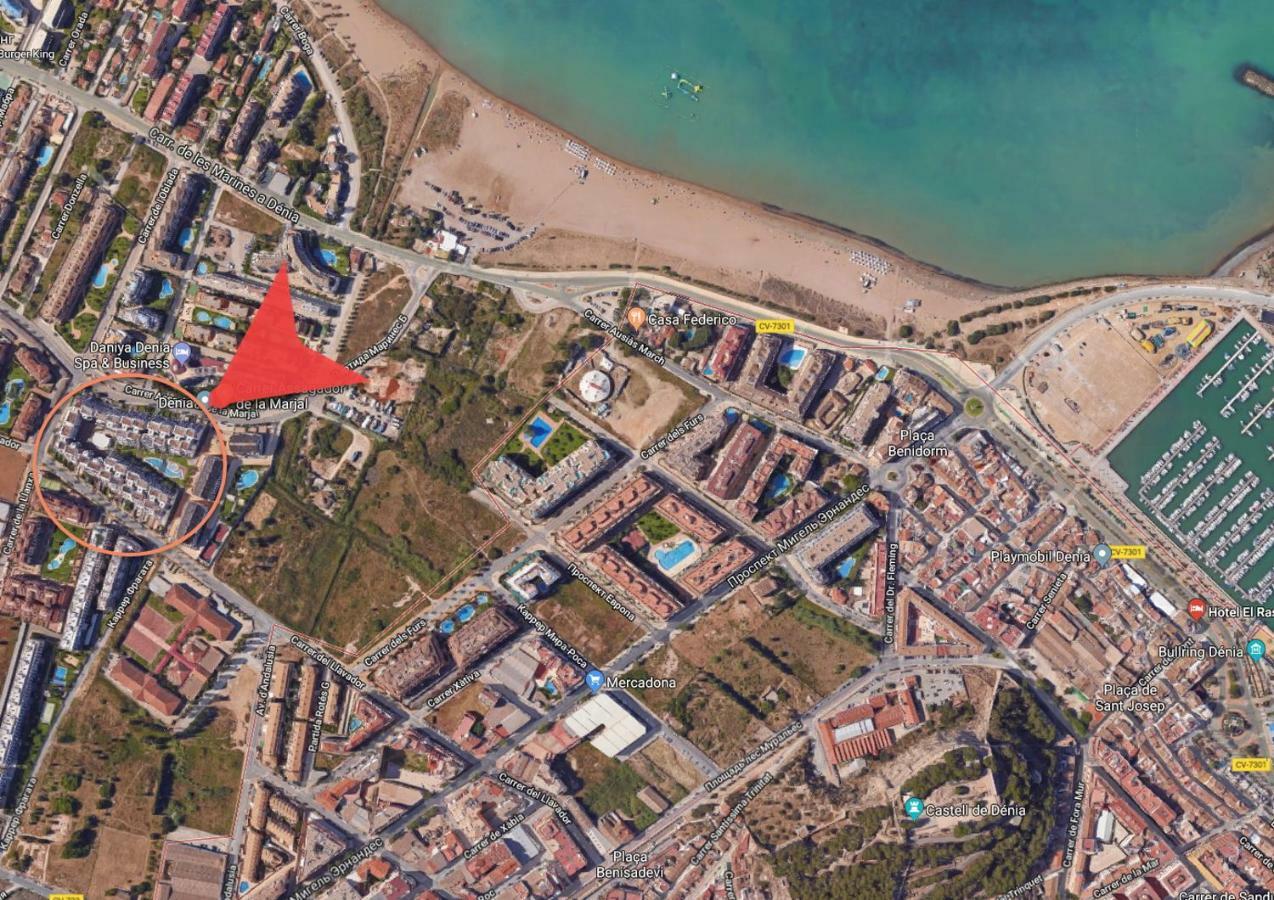 Sea View Penthouse Denia, Elegance Daire Dış mekan fotoğraf